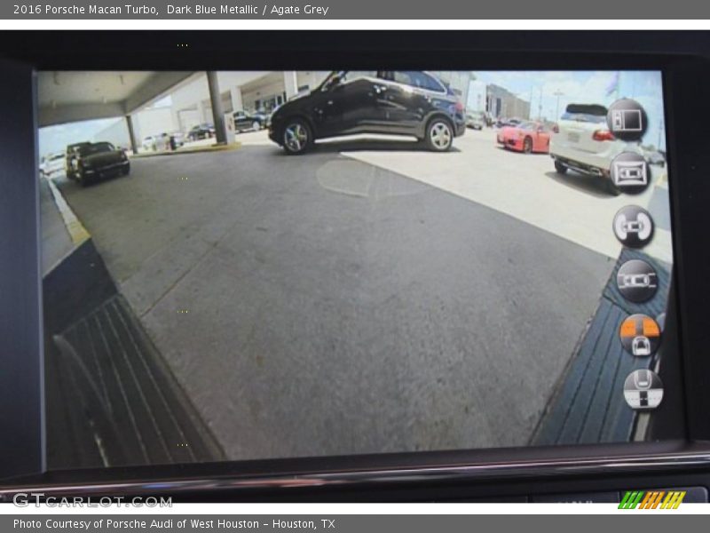 Dark Blue Metallic / Agate Grey 2016 Porsche Macan Turbo