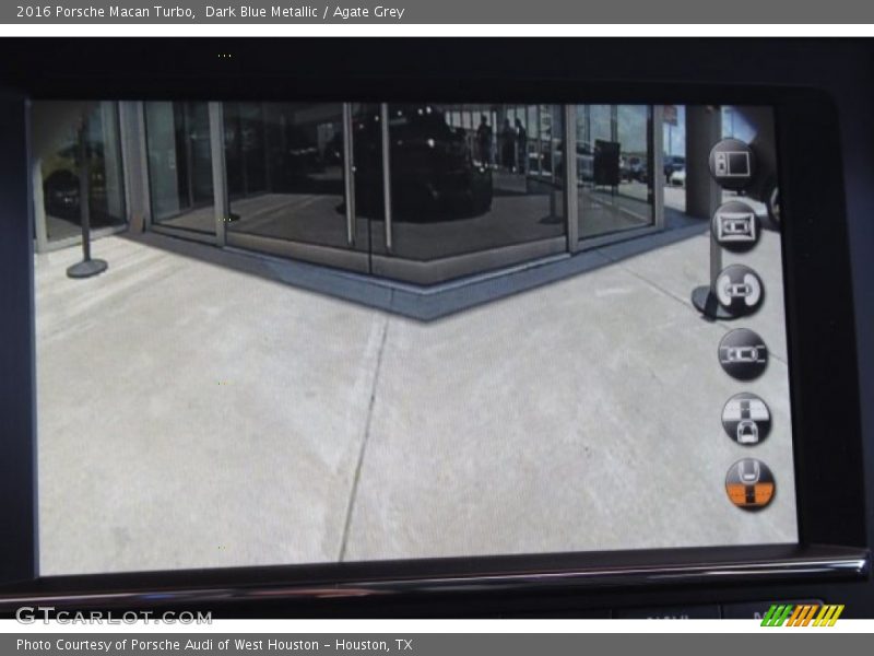 Dark Blue Metallic / Agate Grey 2016 Porsche Macan Turbo