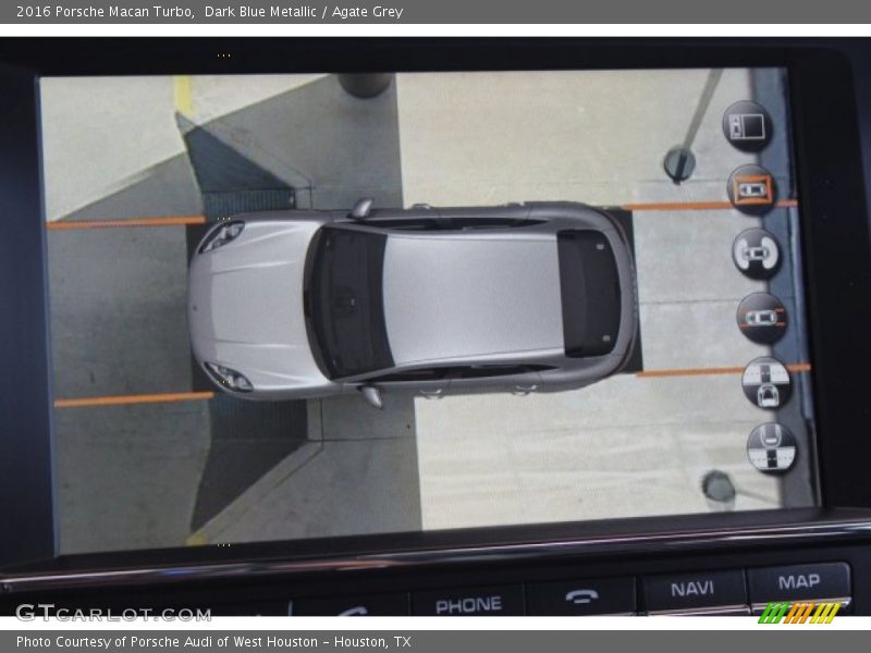 Dark Blue Metallic / Agate Grey 2016 Porsche Macan Turbo