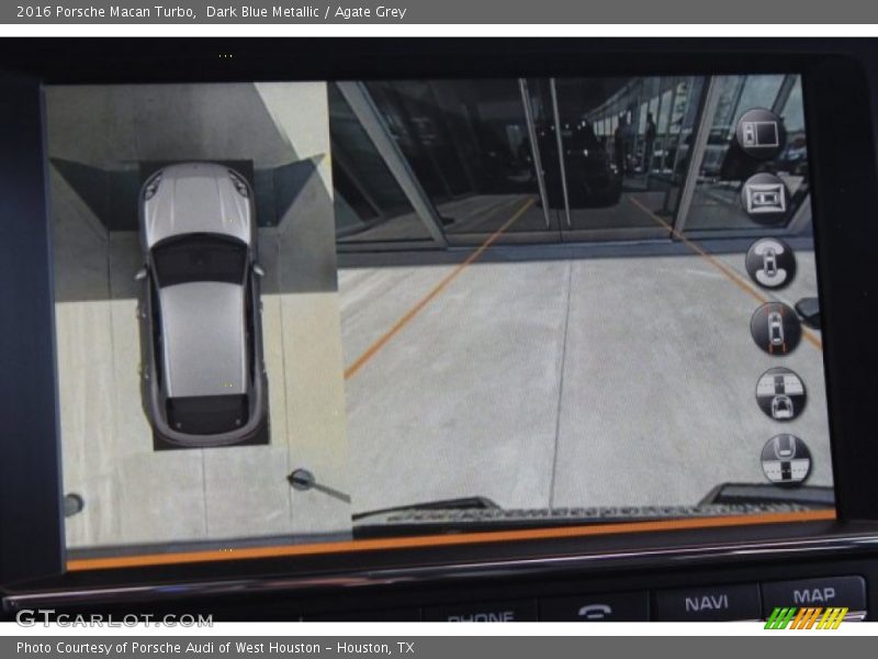 Dark Blue Metallic / Agate Grey 2016 Porsche Macan Turbo