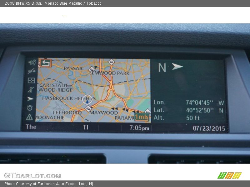 Monaco Blue Metallic / Tobacco 2008 BMW X5 3.0si