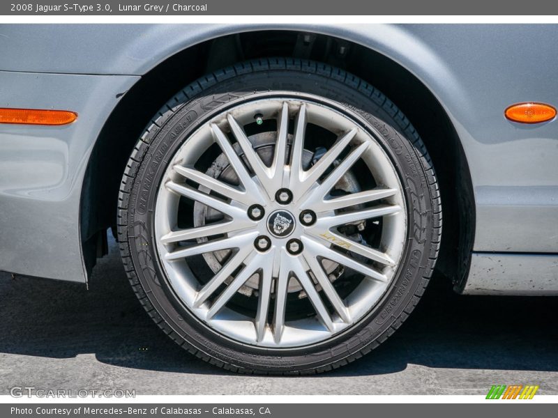 Lunar Grey / Charcoal 2008 Jaguar S-Type 3.0