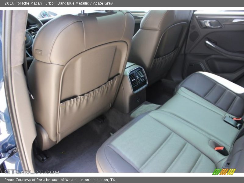 Rear Seat of 2016 Macan Turbo