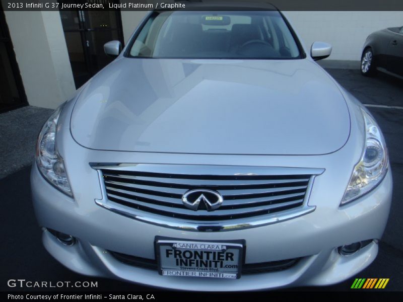 Liquid Platinum / Graphite 2013 Infiniti G 37 Journey Sedan