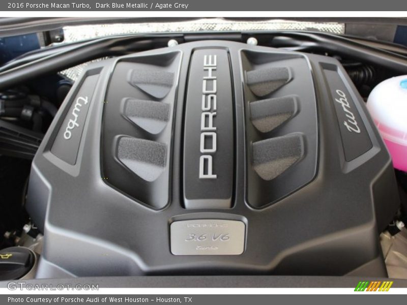  2016 Macan Turbo Engine - 3.6 Liter DFI Twin-Turbocharged DOHC 24-Valve VarioCam Plus V6