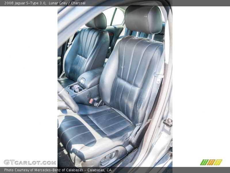 Lunar Grey / Charcoal 2008 Jaguar S-Type 3.0
