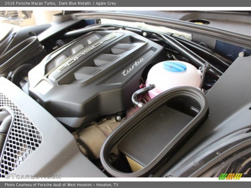 Dark Blue Metallic / Agate Grey 2016 Porsche Macan Turbo