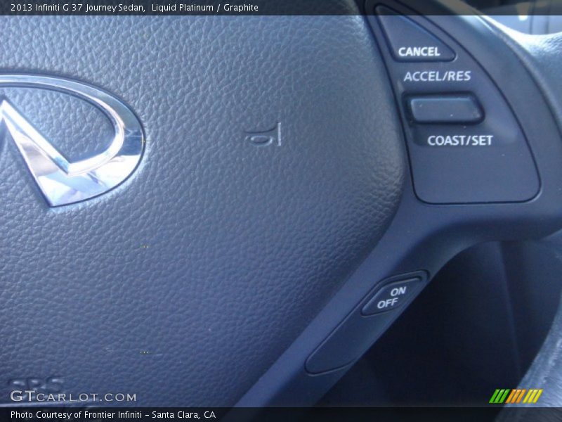 Liquid Platinum / Graphite 2013 Infiniti G 37 Journey Sedan