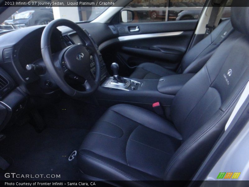 Liquid Platinum / Graphite 2013 Infiniti G 37 Journey Sedan