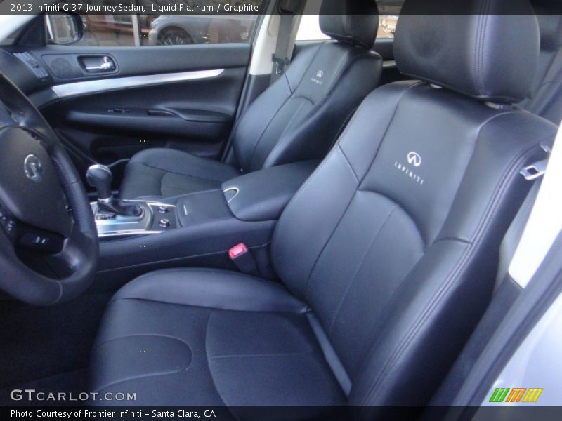 Liquid Platinum / Graphite 2013 Infiniti G 37 Journey Sedan