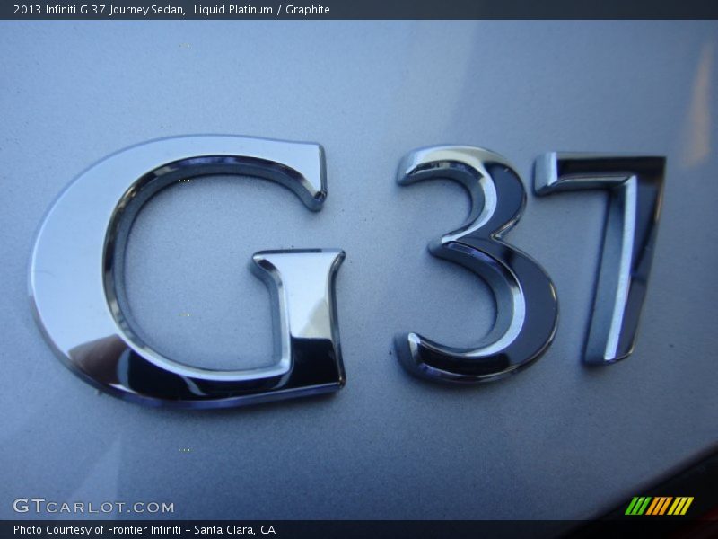 Liquid Platinum / Graphite 2013 Infiniti G 37 Journey Sedan