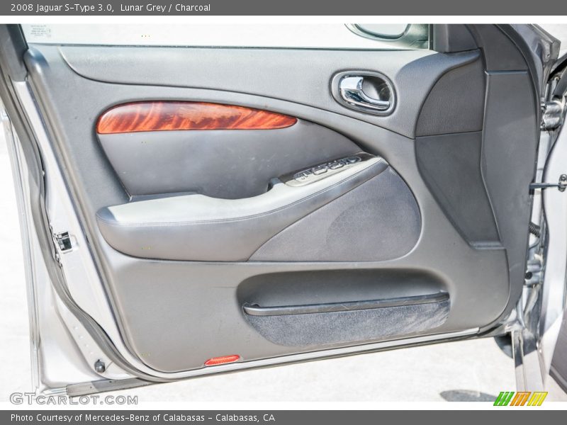 Lunar Grey / Charcoal 2008 Jaguar S-Type 3.0
