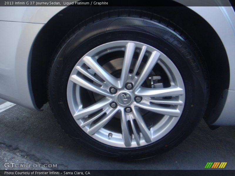 Liquid Platinum / Graphite 2013 Infiniti G 37 Journey Sedan