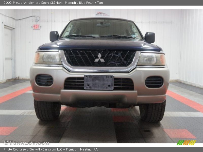 Memphis Blue Pearl / Tan 2002 Mitsubishi Montero Sport XLS 4x4