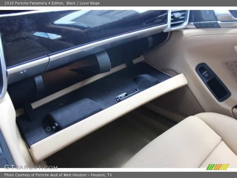 Black / Luxor Beige 2016 Porsche Panamera 4 Edition