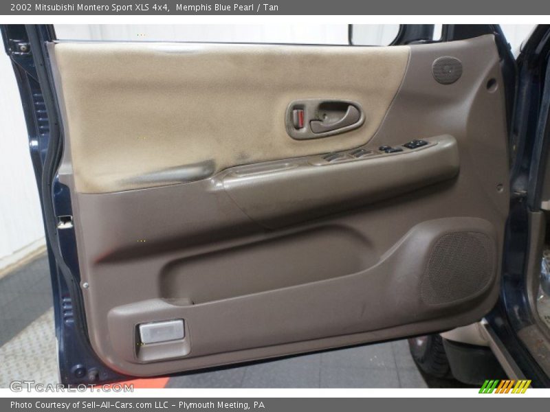 Memphis Blue Pearl / Tan 2002 Mitsubishi Montero Sport XLS 4x4