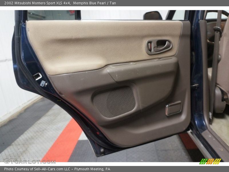 Memphis Blue Pearl / Tan 2002 Mitsubishi Montero Sport XLS 4x4