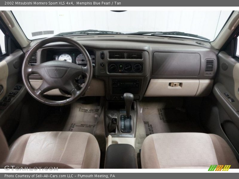 Memphis Blue Pearl / Tan 2002 Mitsubishi Montero Sport XLS 4x4