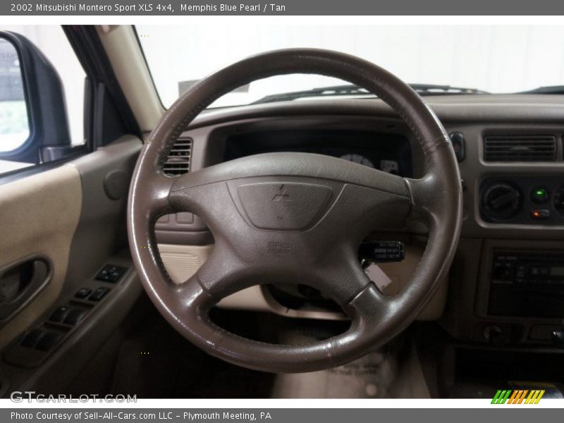 Memphis Blue Pearl / Tan 2002 Mitsubishi Montero Sport XLS 4x4
