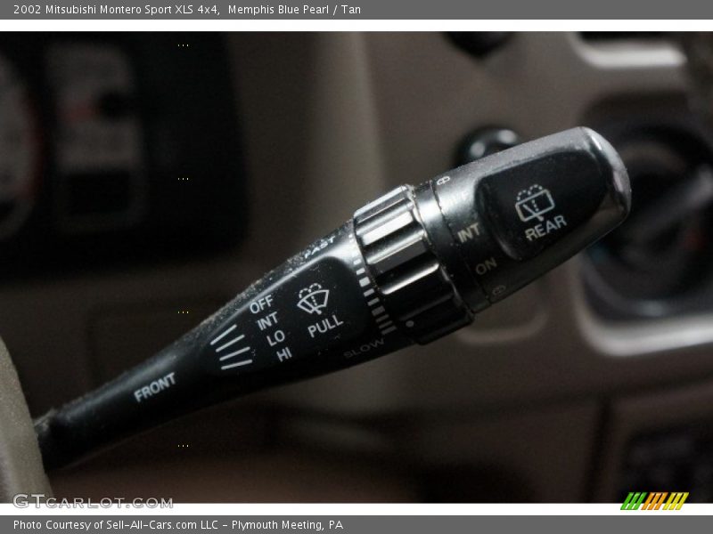 Memphis Blue Pearl / Tan 2002 Mitsubishi Montero Sport XLS 4x4