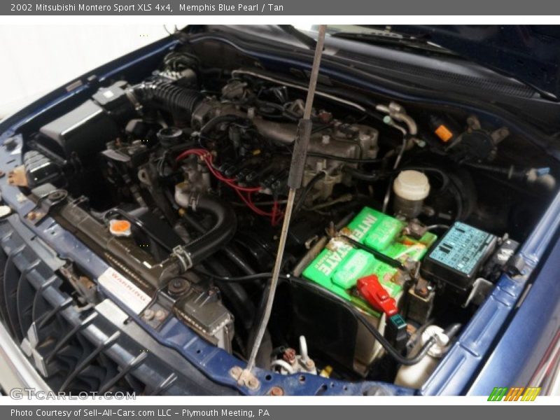 Memphis Blue Pearl / Tan 2002 Mitsubishi Montero Sport XLS 4x4