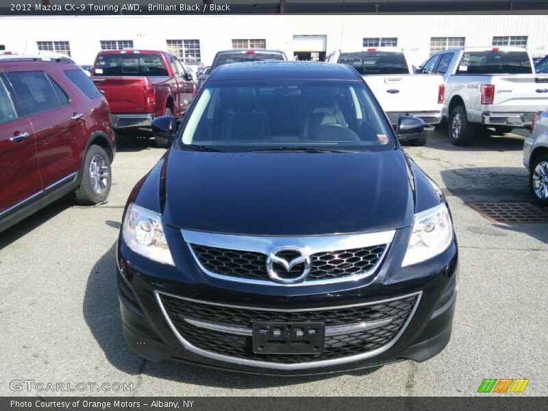 Brilliant Black / Black 2012 Mazda CX-9 Touring AWD