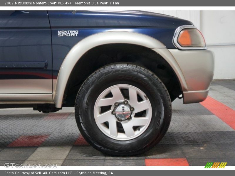 Memphis Blue Pearl / Tan 2002 Mitsubishi Montero Sport XLS 4x4
