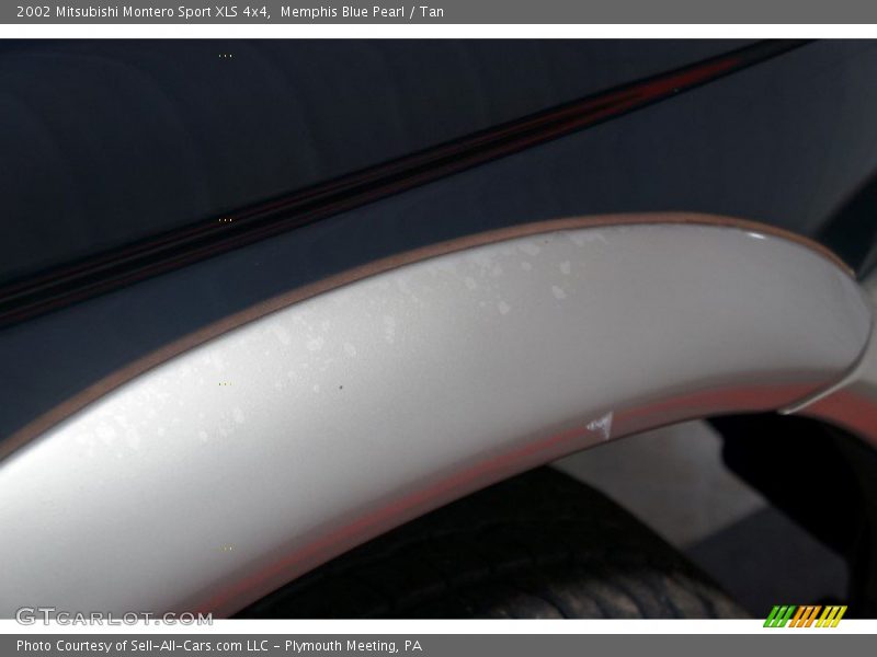 Memphis Blue Pearl / Tan 2002 Mitsubishi Montero Sport XLS 4x4