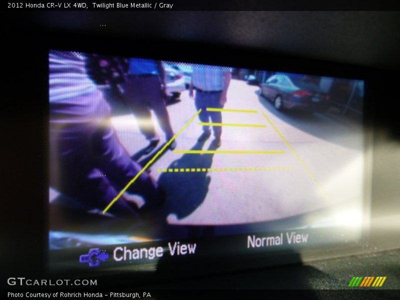 Twilight Blue Metallic / Gray 2012 Honda CR-V LX 4WD