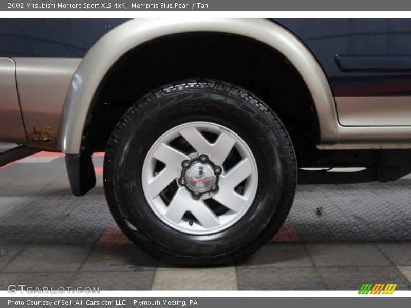 Memphis Blue Pearl / Tan 2002 Mitsubishi Montero Sport XLS 4x4
