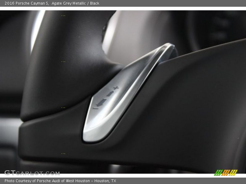 Agate Grey Metallic / Black 2016 Porsche Cayman S