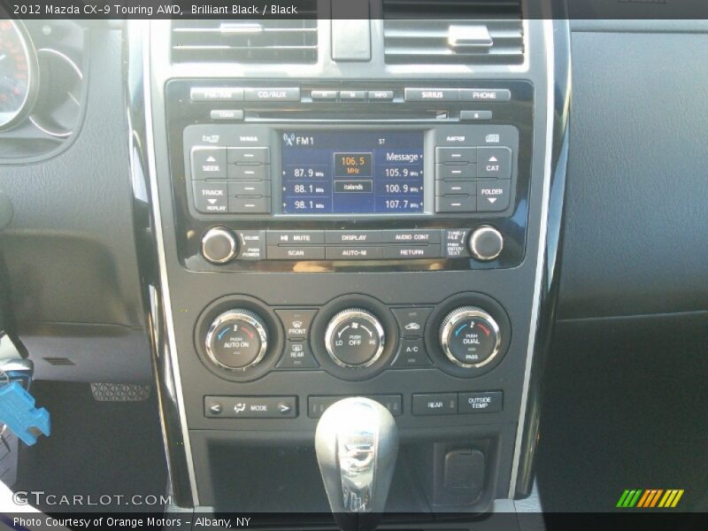 Brilliant Black / Black 2012 Mazda CX-9 Touring AWD