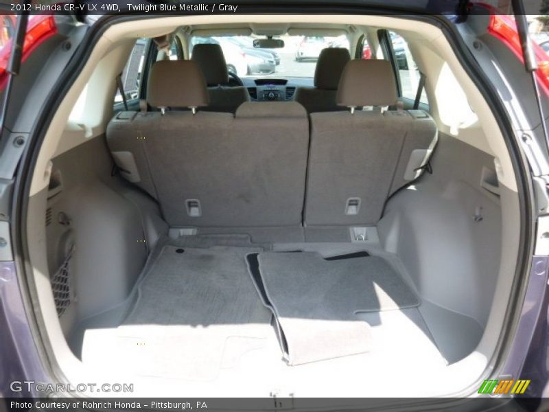 Twilight Blue Metallic / Gray 2012 Honda CR-V LX 4WD