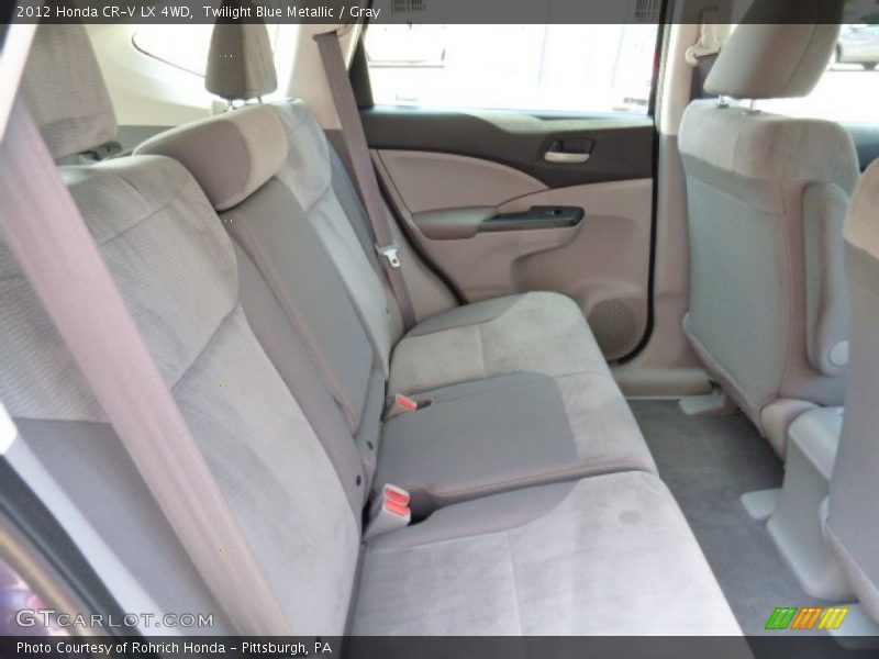 Twilight Blue Metallic / Gray 2012 Honda CR-V LX 4WD