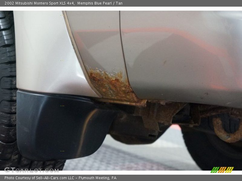 Memphis Blue Pearl / Tan 2002 Mitsubishi Montero Sport XLS 4x4