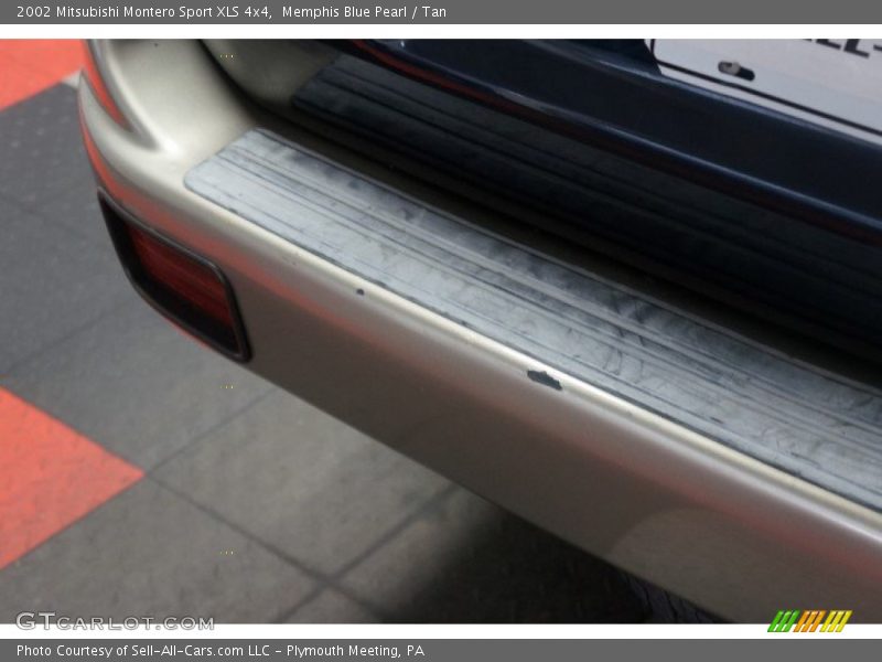 Memphis Blue Pearl / Tan 2002 Mitsubishi Montero Sport XLS 4x4