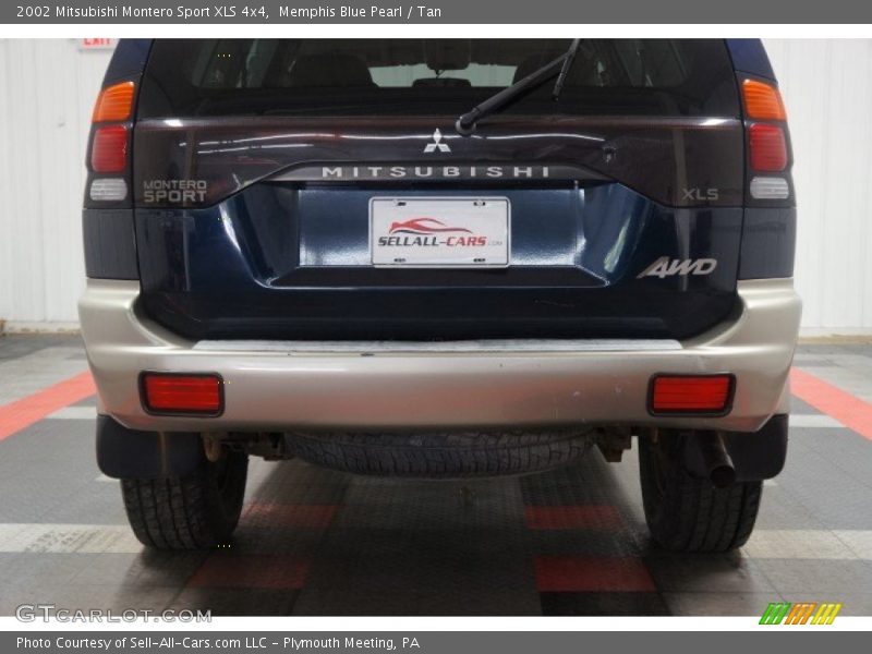 Memphis Blue Pearl / Tan 2002 Mitsubishi Montero Sport XLS 4x4