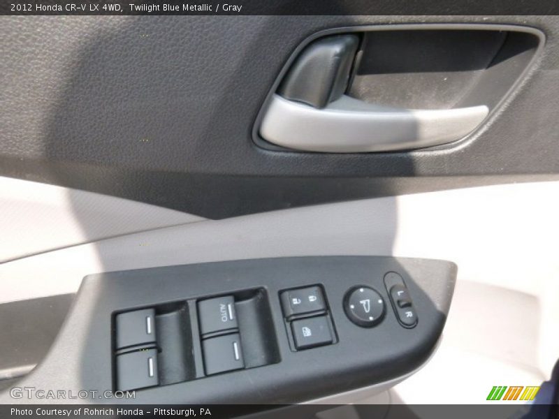 Twilight Blue Metallic / Gray 2012 Honda CR-V LX 4WD