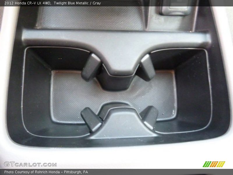Twilight Blue Metallic / Gray 2012 Honda CR-V LX 4WD