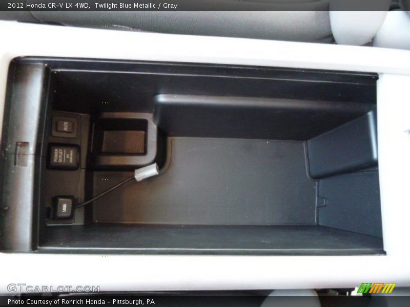 Twilight Blue Metallic / Gray 2012 Honda CR-V LX 4WD