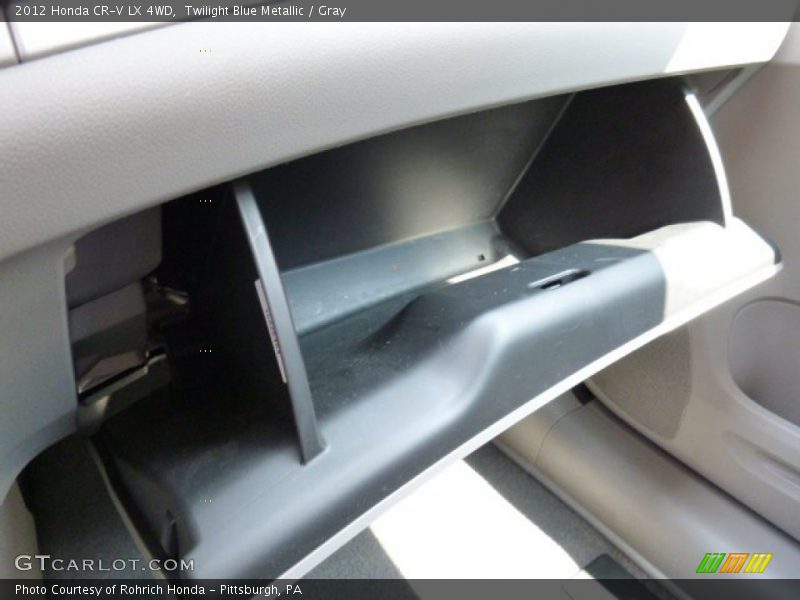 Twilight Blue Metallic / Gray 2012 Honda CR-V LX 4WD