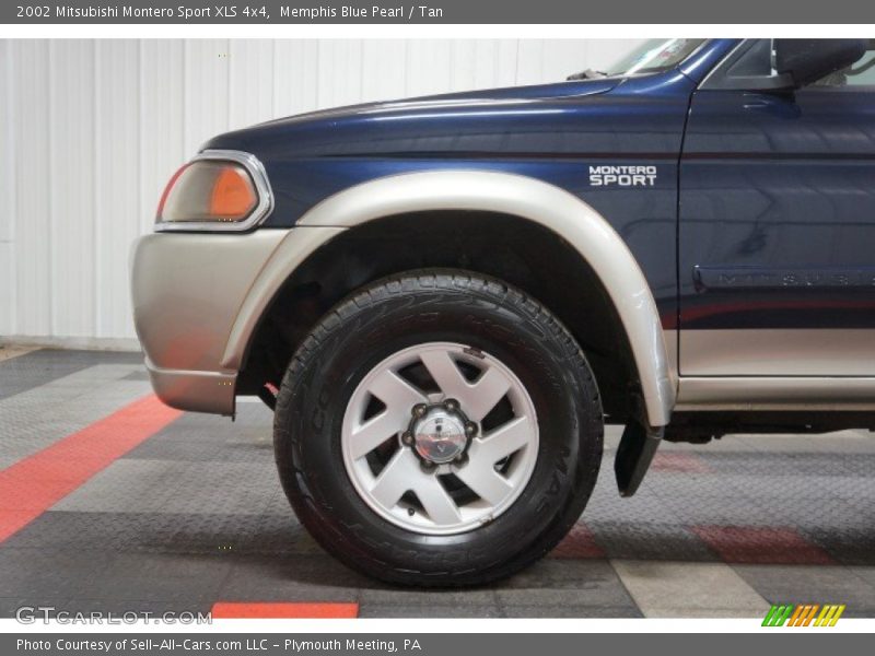 Memphis Blue Pearl / Tan 2002 Mitsubishi Montero Sport XLS 4x4