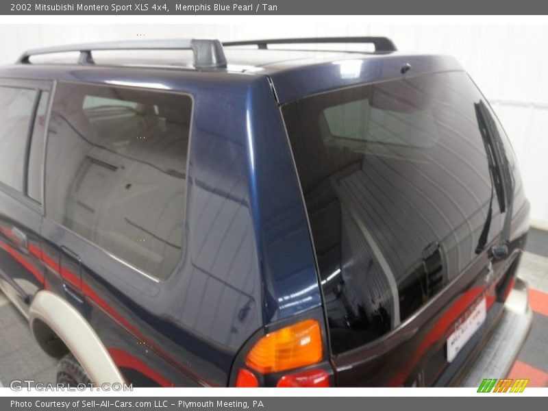 Memphis Blue Pearl / Tan 2002 Mitsubishi Montero Sport XLS 4x4