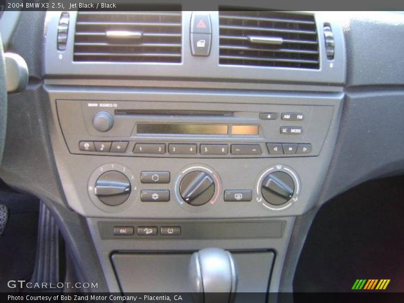 Jet Black / Black 2004 BMW X3 2.5i