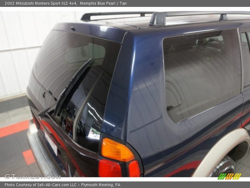 Memphis Blue Pearl / Tan 2002 Mitsubishi Montero Sport XLS 4x4