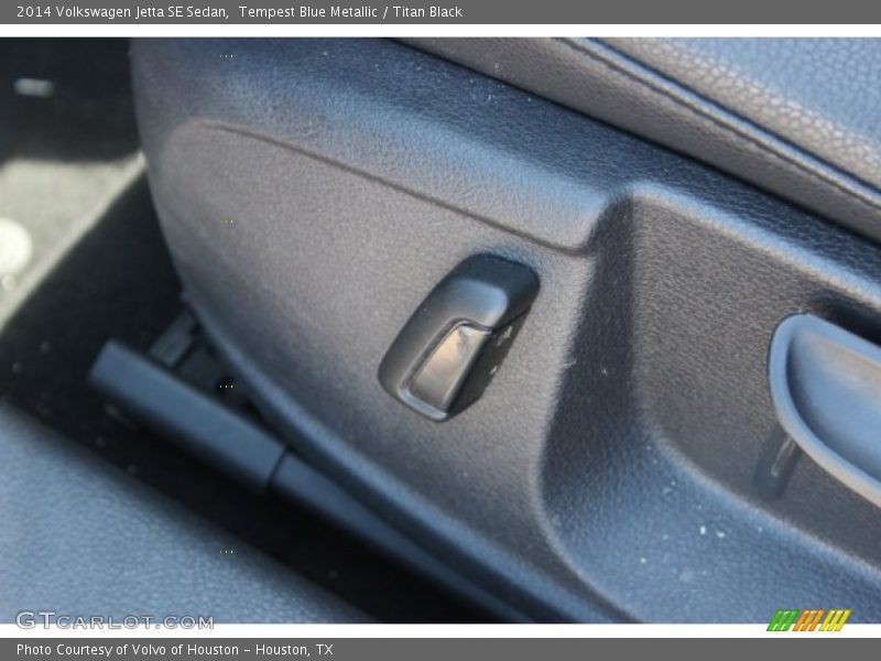Tempest Blue Metallic / Titan Black 2014 Volkswagen Jetta SE Sedan