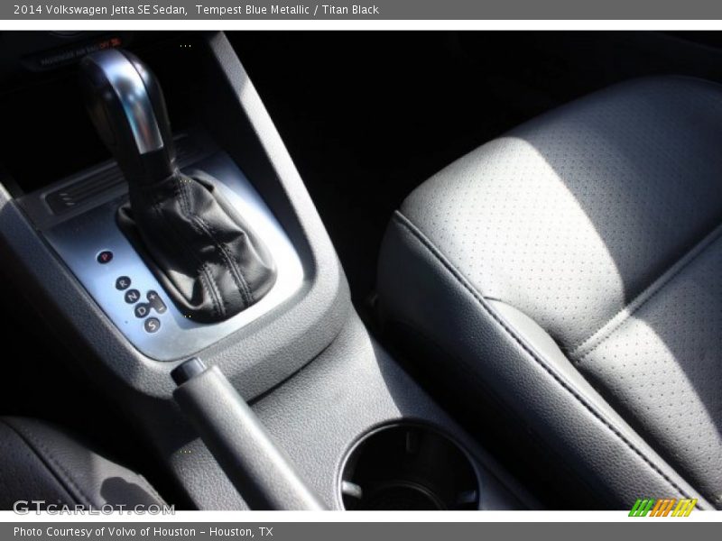 Tempest Blue Metallic / Titan Black 2014 Volkswagen Jetta SE Sedan