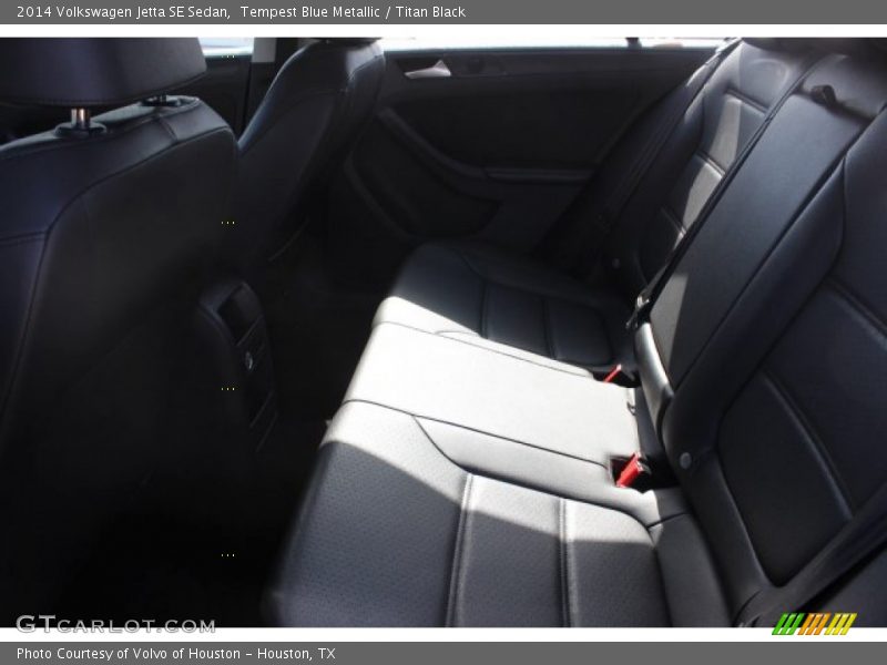 Tempest Blue Metallic / Titan Black 2014 Volkswagen Jetta SE Sedan