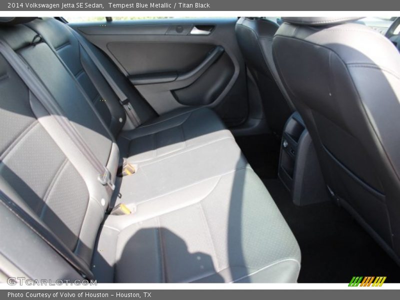 Tempest Blue Metallic / Titan Black 2014 Volkswagen Jetta SE Sedan