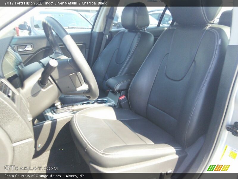 Ingot Silver Metallic / Charcoal Black 2012 Ford Fusion SEL